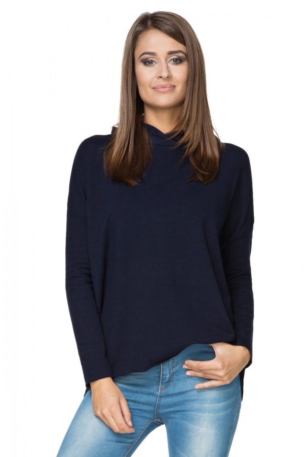 navy blue Sweatshirt model 107344 Tessita