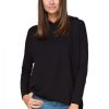 black Sweatshirt model 107346 Tessita