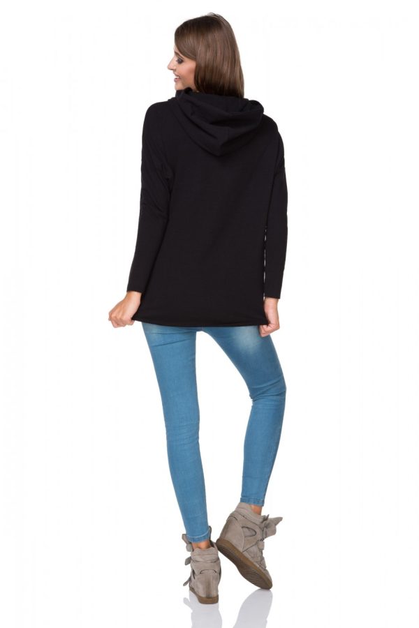 black Sweatshirt model 107346 Tessita