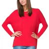 red Sweatshirt model 107347 Tessita