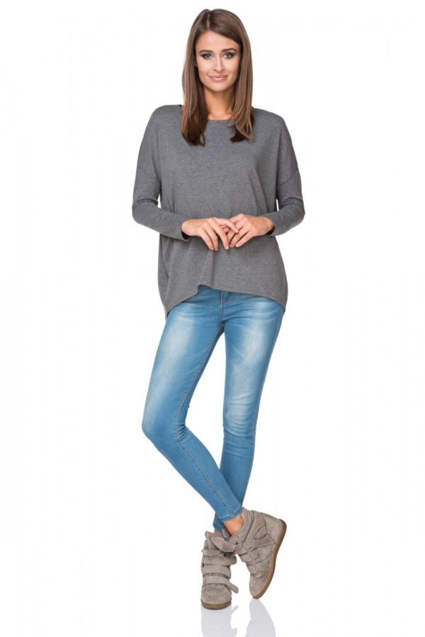 grey Sweatshirt model 107349 Tessita