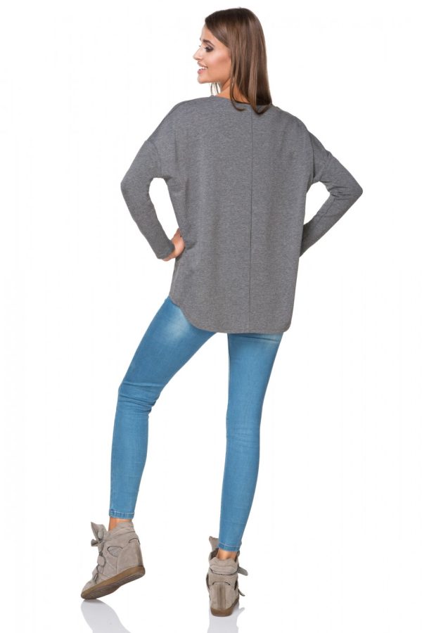 grey Sweatshirt model 107349 Tessita