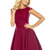 302359 red Evening dress model 108606 Numoco