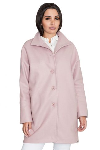 pink Coat model 111009 Figl