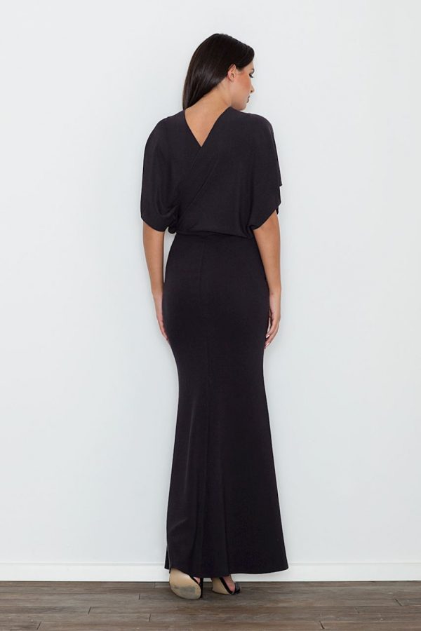 black Long dress model 111035 Figl