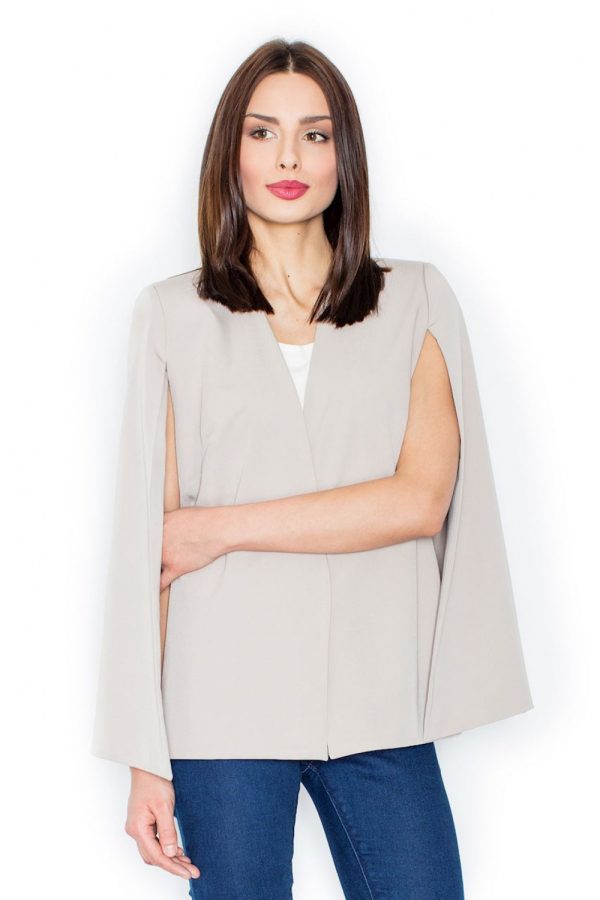 beige Jacket model 111514 Figl