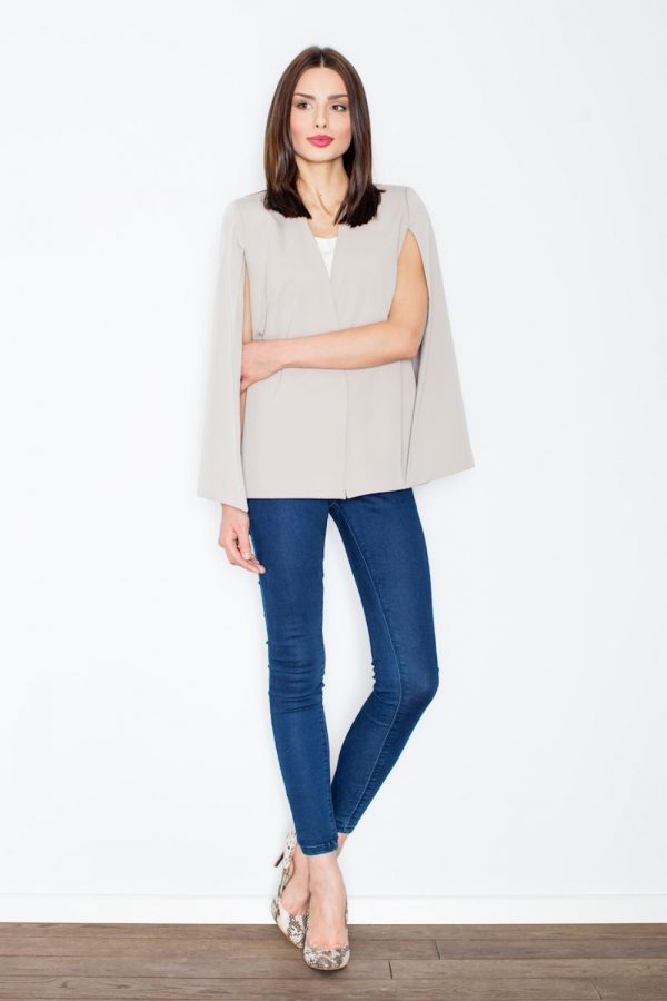 beige Jacket model 111514 Figl