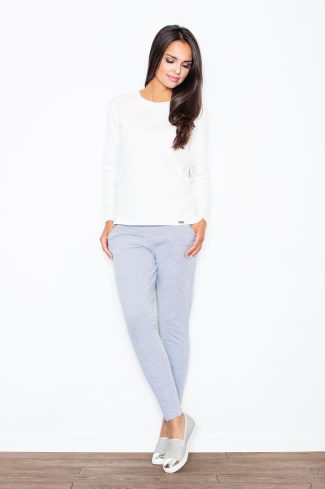 grey Women trousers model 43860 Figl