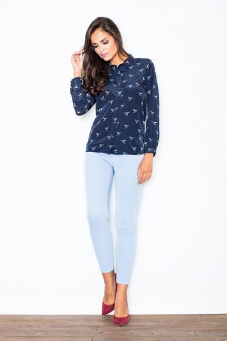 blue Women trousers model 44207 Figl