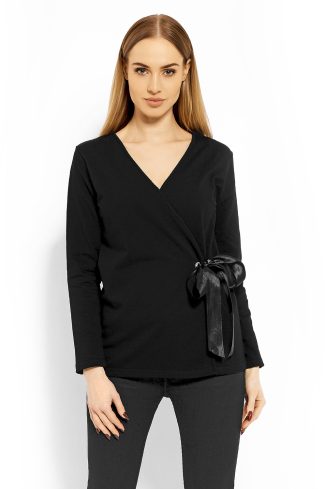 black Blouse model 113245 PeeKaBoo