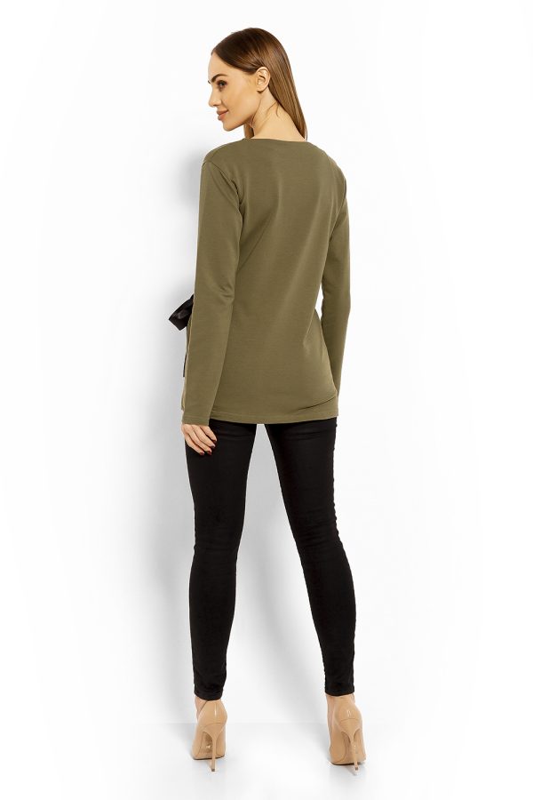 green Blouse model 113248 PeeKaBoo