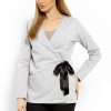 317392 grey Blouse model 113249 PeeKaBoo