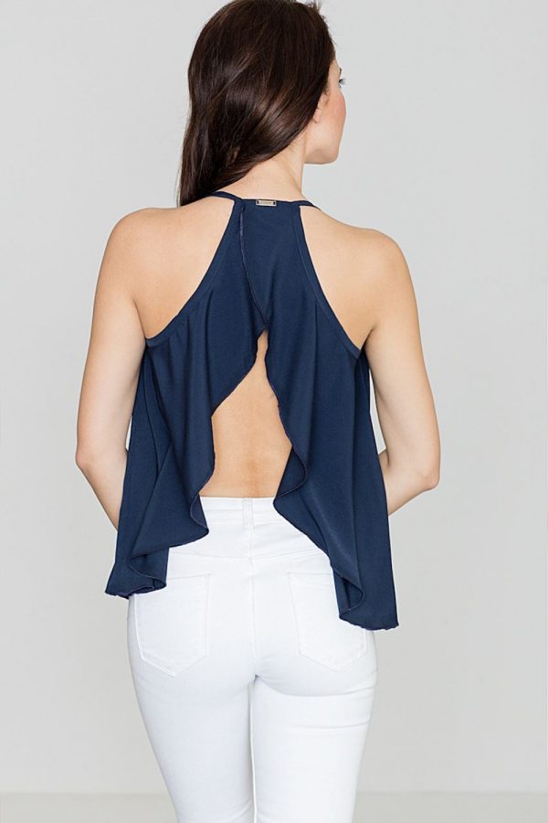 navy blue Blouse model 114312 Lenitif