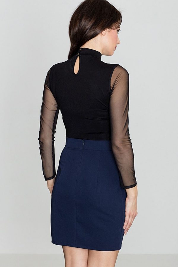 navy blue Skirt model 114319 Lenitif