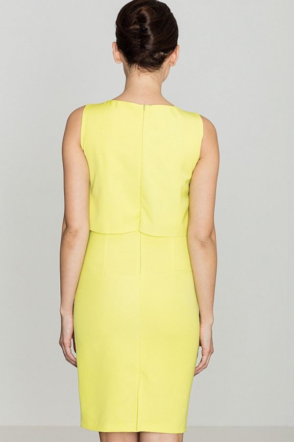 yellow Cocktail dress model 114321 Lenitif