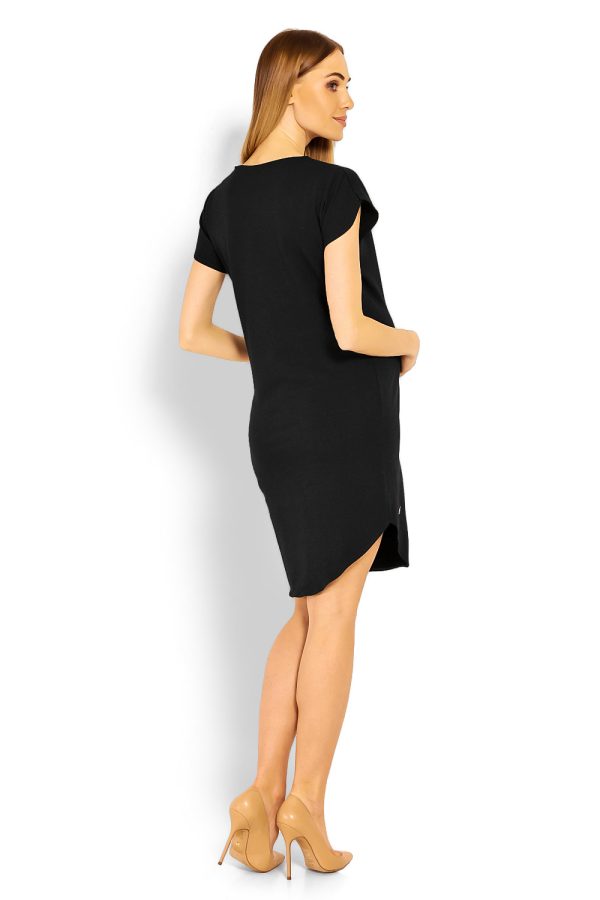 black Pregnancy dress model 114494 PeeKaBoo