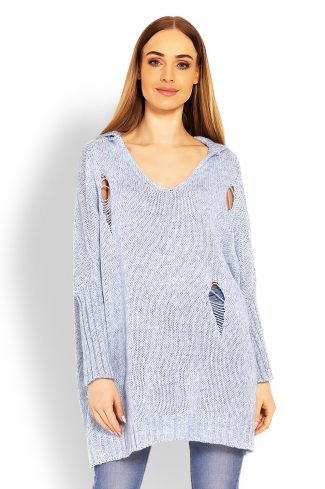 blue Long jumper model 114562 PeeKaBoo