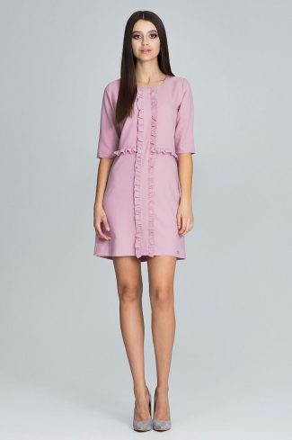 pink Cocktail dress model 116233 Figl