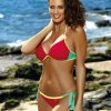 806128 red Swimsuit two piece model 116496 Marko