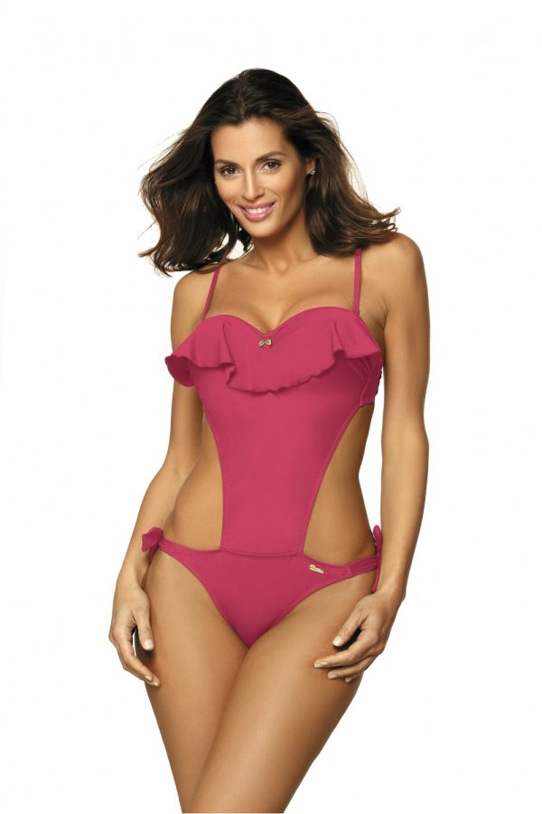 pink Swimsuit one piece model 112265 Marko