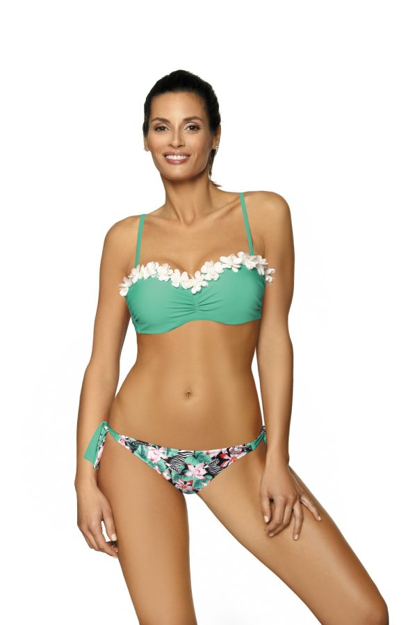 green Swimsuit two piece model 116461 Marko