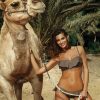 807432 brown Swimsuit two piece model 113106 Marko