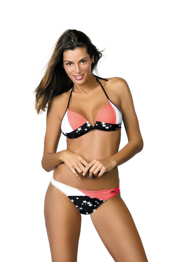 black Swimsuit two piece model 80208 Marko