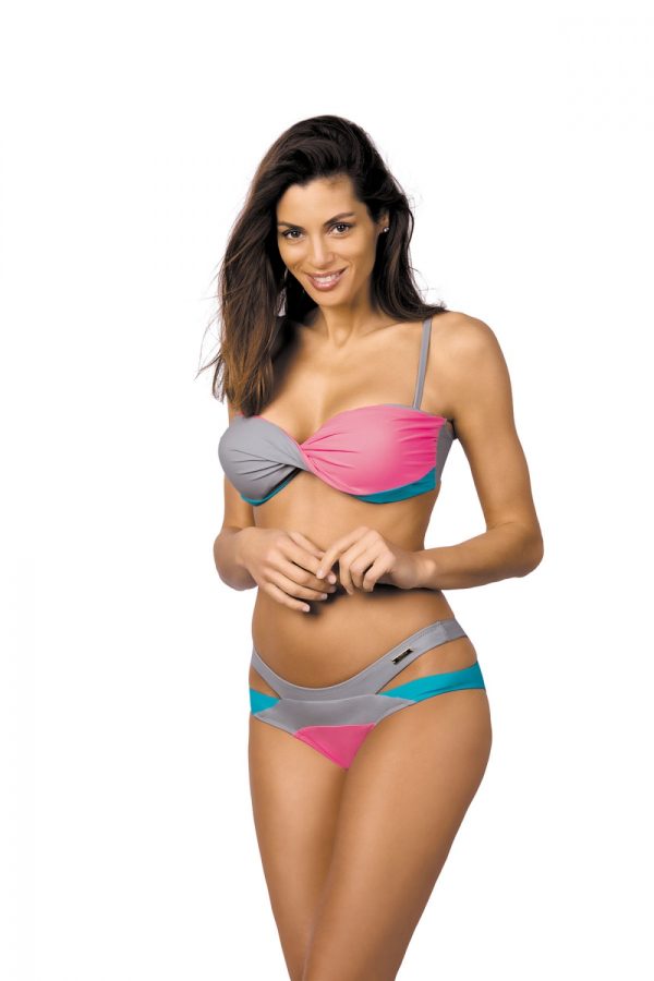 pink Swimsuit two piece model 80172 Marko