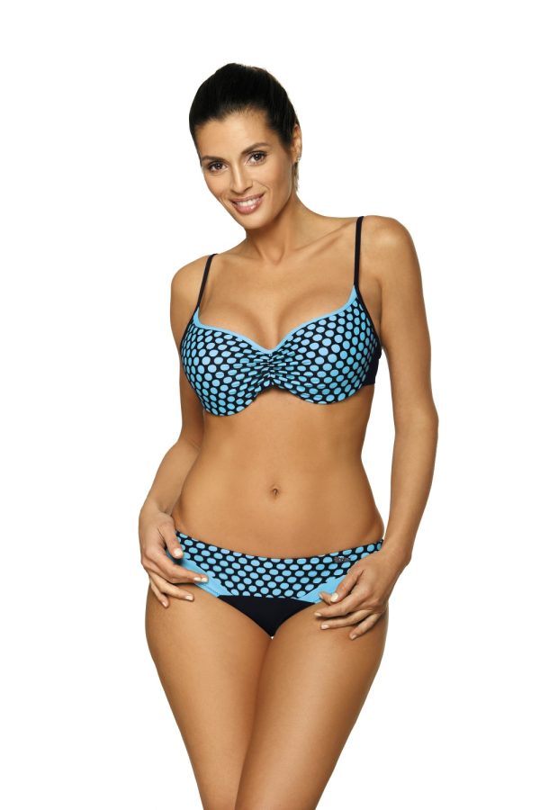 blue Swimsuit two piece model 113067 Marko