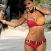 808161 red Swimsuit two piece model 80015 Marko