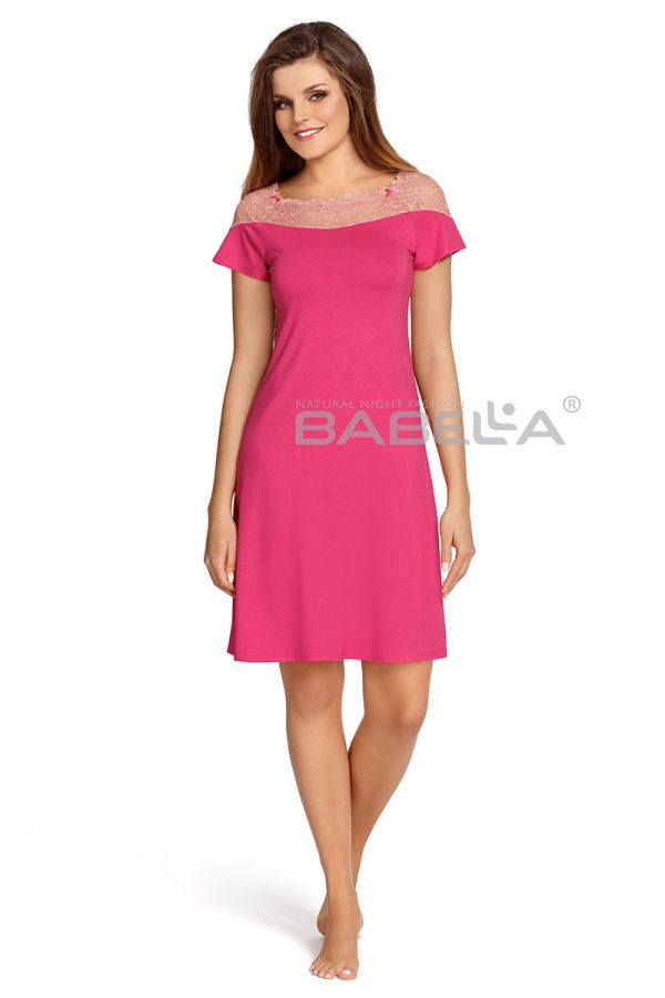 pink Nightshirt model 120216 Babella