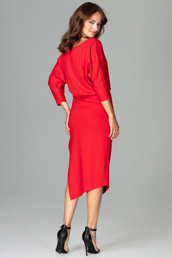 red Evening dress model 120299 Lenitif