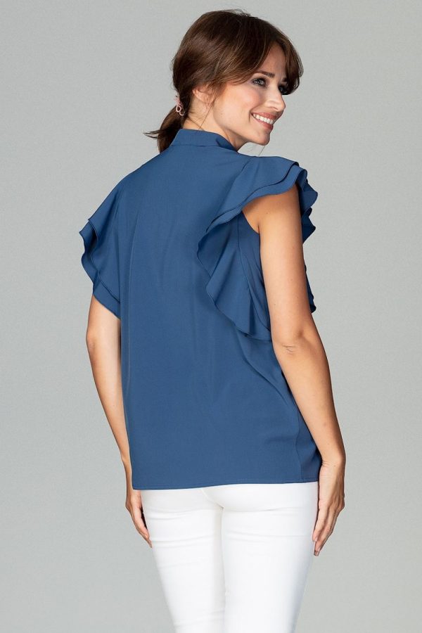 navy blue Shirt model 122500 Lenitif