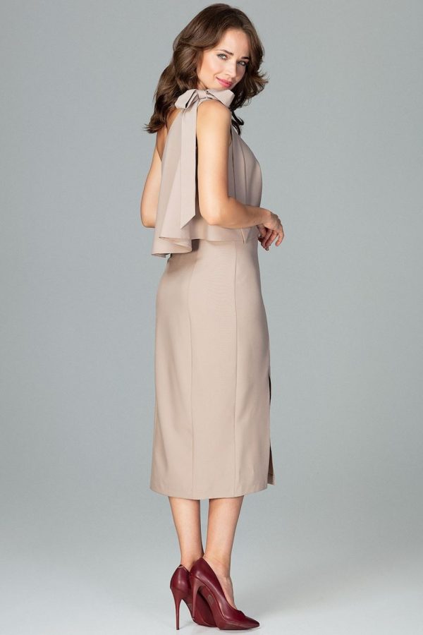 beige Cocktail dress model 122512 Lenitif