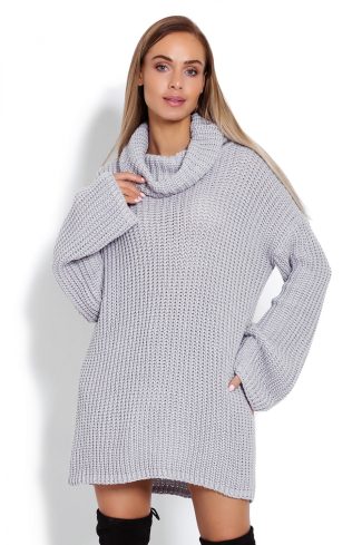 grey Long jumper model 122932 PeeKaBoo