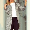 820432 grey Cardigan model 123049 Numoco