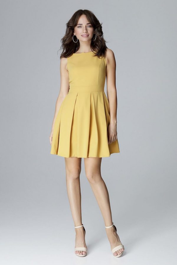 yellow Cocktail dress model 123545 Lenitif