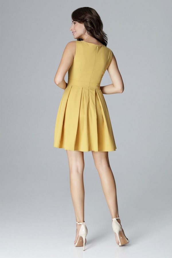 yellow Cocktail dress model 123545 Lenitif