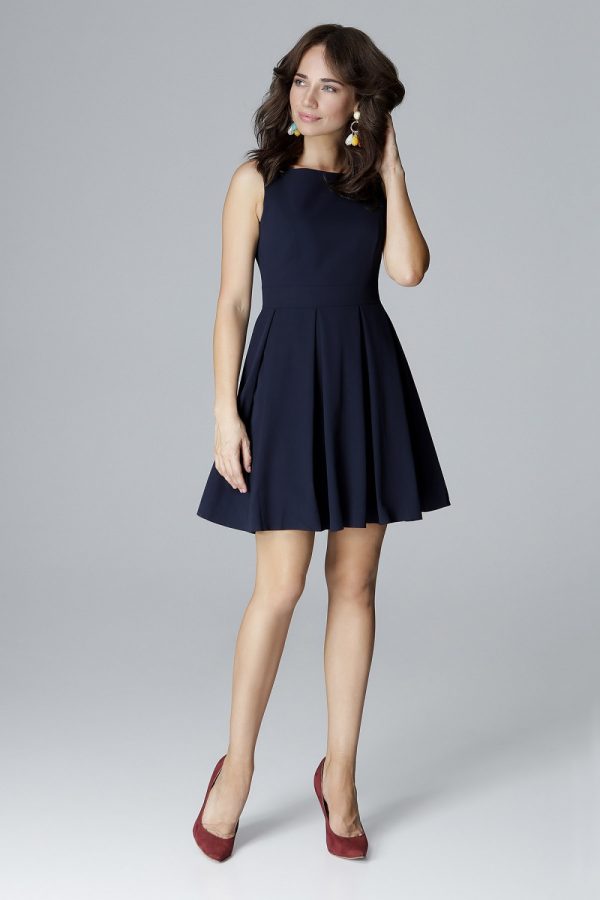 navy blue Cocktail dress model 123547 Lenitif