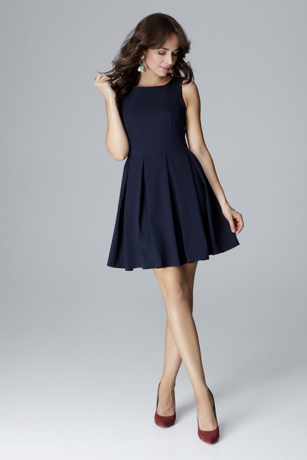 navy blue Cocktail dress model 123547 Lenitif