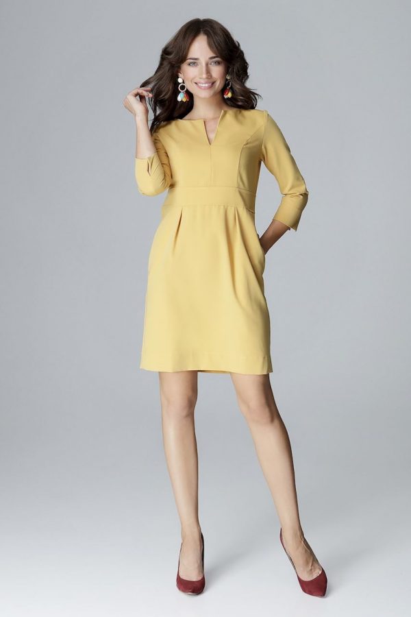 yellow Daydress model 123549 Lenitif