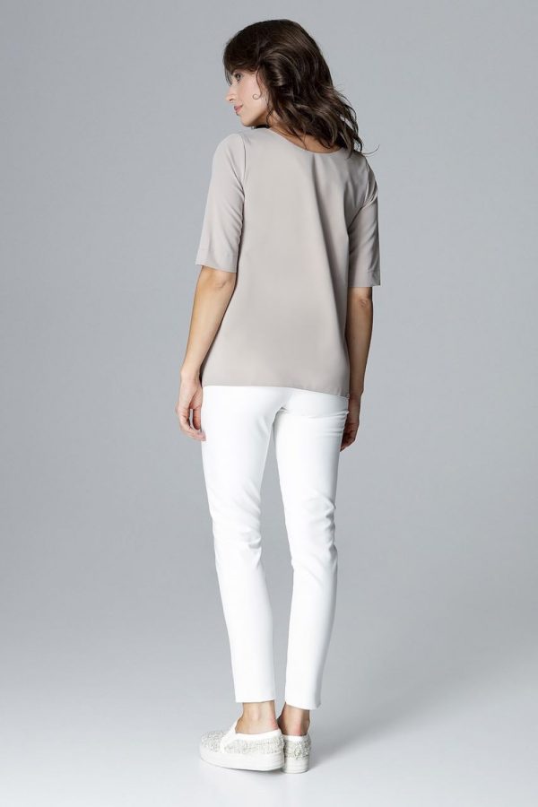 beige Blouse model 123564 Lenitif