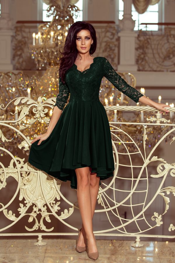 green Evening dress model 126109 Numoco