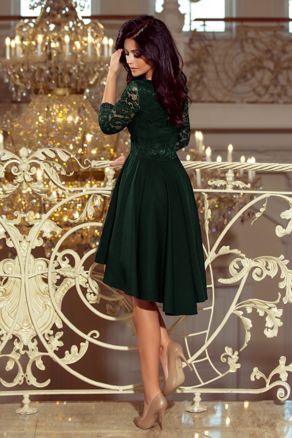 green Evening dress model 126109 Numoco