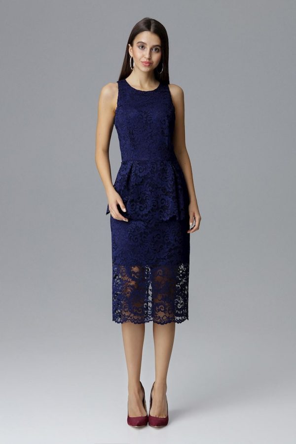 navy blue Evening dress model 126199 Figl