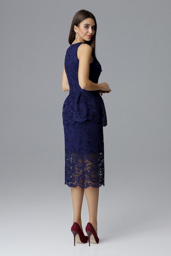 navy blue Evening dress model 126199 Figl