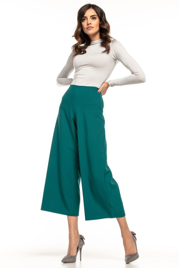green Women trousers model 127882 Tessita