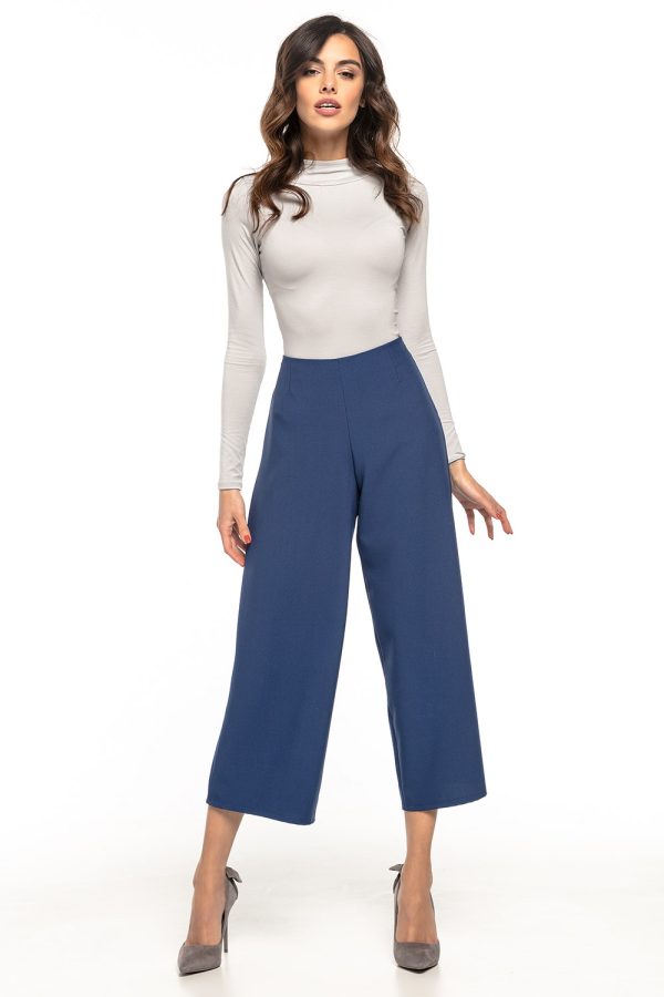 navy blue Women trousers model 127883 Tessita