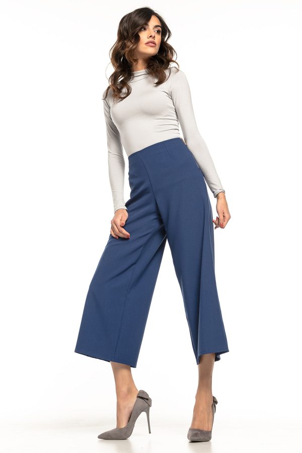 navy blue Women trousers model 127883 Tessita