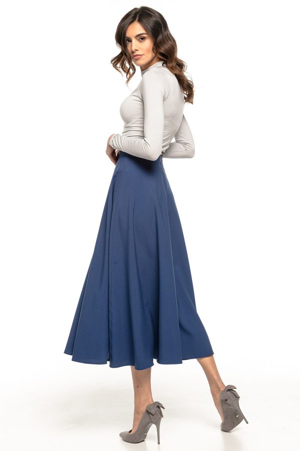 navy blue Skirt model 127958 Tessita